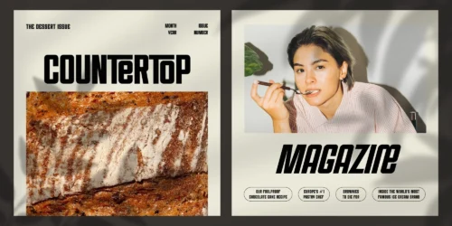 condensed display font