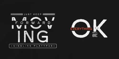 distressed sans serif font