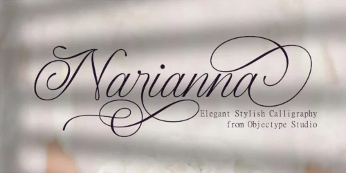 modern script font