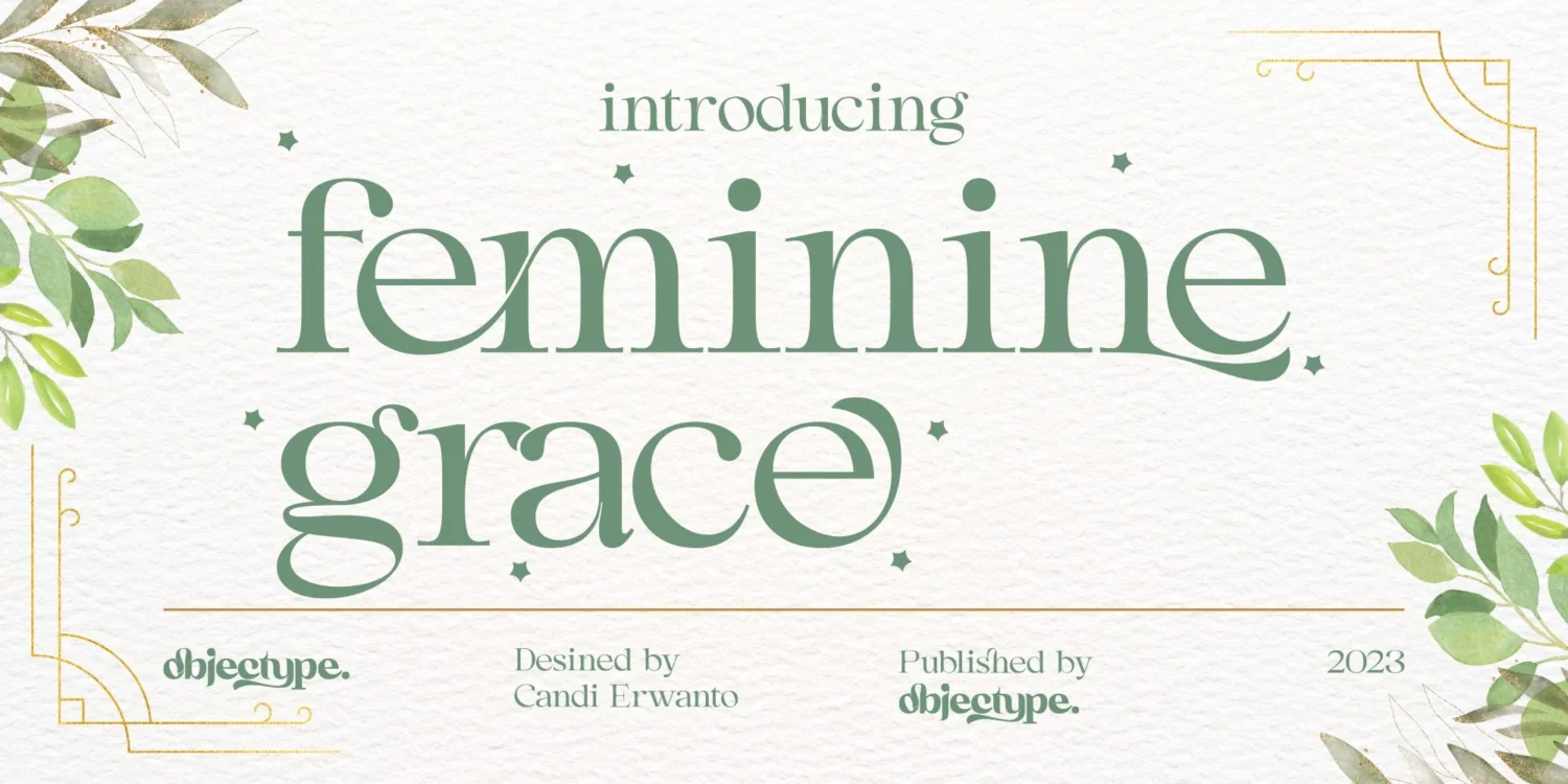 minimalist wedding invitation serif font
