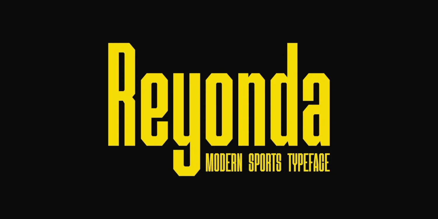 modern sports font