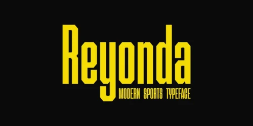 modern sports font