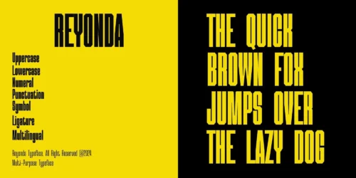 modern sports font
