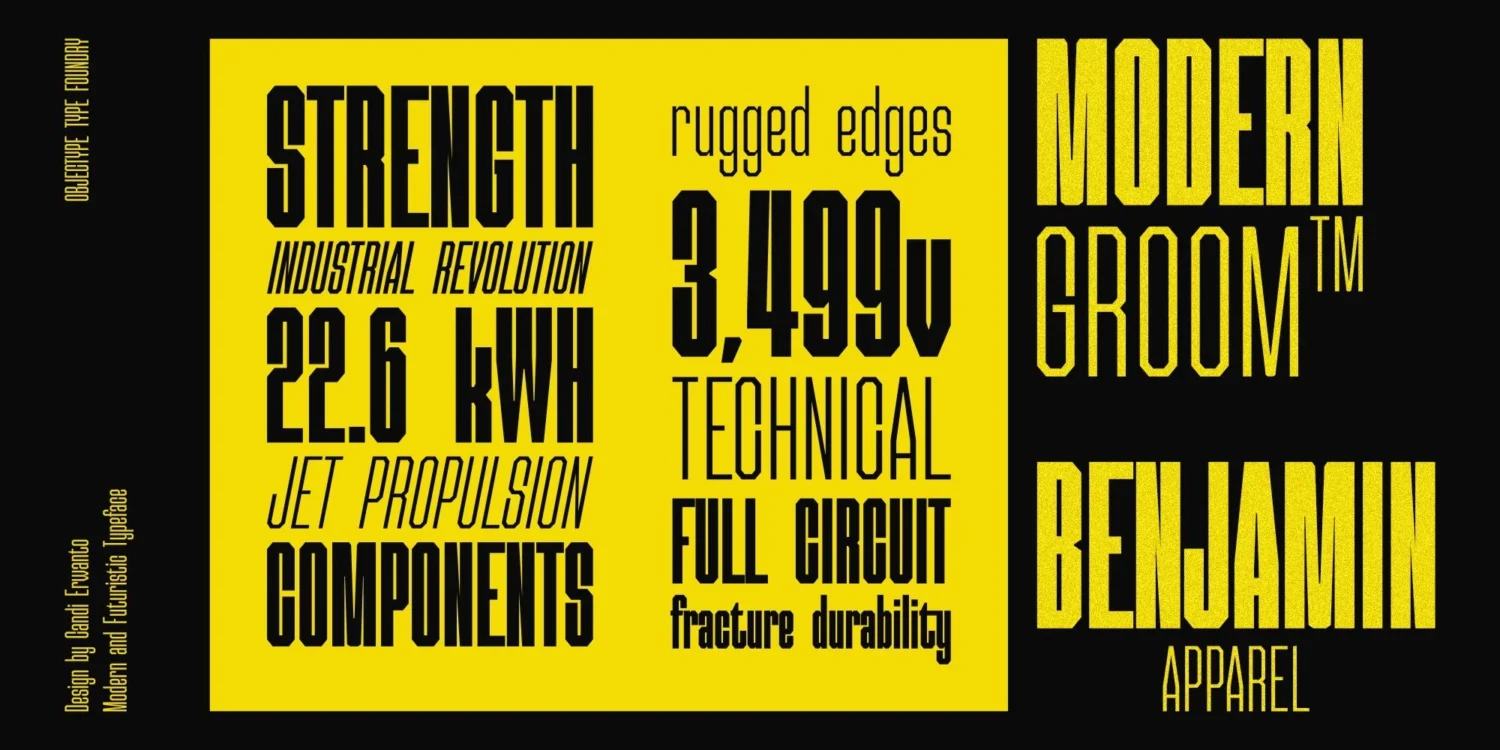 modern sports font