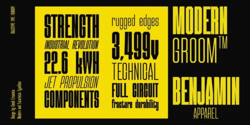 modern sports font