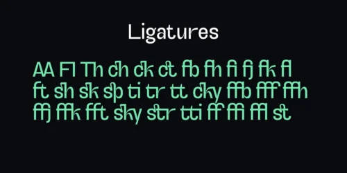 sans serif font
