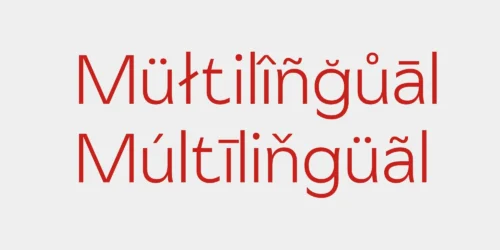 modern sans serif font