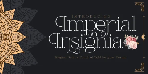 serif font