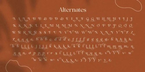 serif font